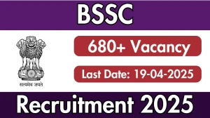 BSSC SSO/ BSO Recruitment 2025 - Apply Online for 682 Posts