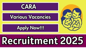 CARA Recruitment 2025 - Apply Offline for 09 Accounts Officer, Personal Assistant and Other Posts
