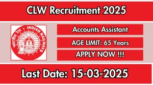 CLW Accounts Assistant Recruitment 2025 - Apply Offline