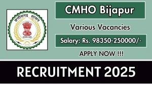 CMHO Bijapur MO, Gyanecologist and Other Recruitment 2025 - Apply Offline