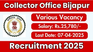 Collector Office Bijapur Gender Specialist Recruitment 2025 - Apply Offline for 1 Posts