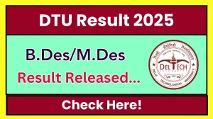 DTU Result 2025 Released at dtu.ac.in Direct Link to Download 3rd, 5th Semester Result DTU Result 2025 Released at dtu.ac.in Direct Link to Download 3rd, 5th Semester Result