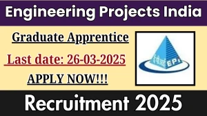 Engineering Projects India Graduate Apprentice Recruitment 2025 - Apply Offline