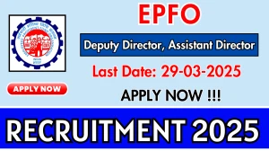 EPFO Deputy Director, Assistant Director Recruitment 2025 - Apply Offline for 25 Posts