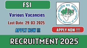 FSI Technical Associate, Senior Technical Associate Recruitment 2025 - Apply Offline FSI Technical Associate, Senior Technical Associate Recruitment 2025 - Apply Offline