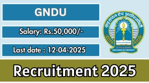 GNDU Officer on Special Duty, Junior Technician Recruitment 2025 - Apply Online GNDU Officer on Special Duty, Junior Technician Recruitment 2025 - Apply Online