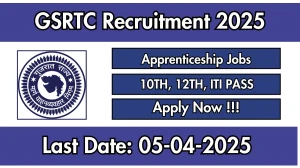 GSRTC Recruitment 2025 - Apply Online for Apprentices Posts