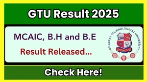 GTU Result 2025 Released at gtu.ac.in Direct Link to Download 1st, 2nd and 3rd Sem Result GTU Result 2025 Released at gtu.ac.in Direct Link to Download 1st, 2nd and 3rd Sem Result