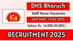 Gujarat Staff Nurse Recruitment 2025 - Apply Online for Various Posts Gujarat Staff Nurse Recruitment 2025 - Apply Online for Various Posts