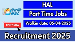 HAL Part Time Doctors Recruitment 2025 – Walk in for 1 Posts