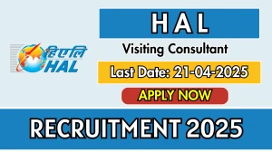HAL Visiting Consultant Recruitment 2025 - Apply Offline HAL Visiting Consultant Recruitment 2025 - Apply Offline