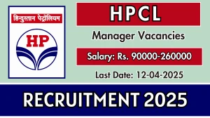 HPCL Senior Manager/ Chief Manager Recruitment 2025 - Apply Online