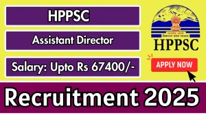 HPPSC Assistant Director Recruitment 2025 - Apply Online