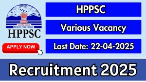 HPPSC Recruitment 2025 - Apply Online for 13 Associate Professor, Assistant Professor and Other Posts