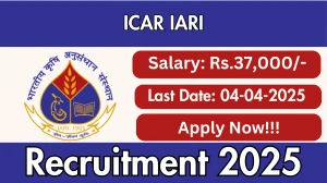 ICAR IARI Senior Research Fellow Recruitment 2025 - Apply Offline ICAR IARI Senior Research Fellow Recruitment 2025 - Apply Offline