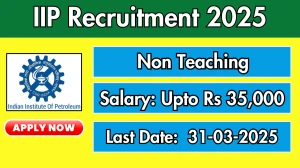 IIP Non Teaching Recruitment 2025 - Apply Online for 14 Posts