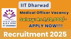 IIT Dharwad Medical Officer Recruitment 2025 - Apply Online IIT Dharwad Medical Officer Recruitment 2025 - Apply Online