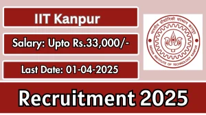 IIT Kanpur Assistant Project Manager Recruitment 2025 - Apply Offline