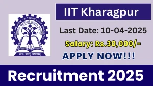 IIT Kharagpur Project Technical Assistant Recruitment 2025 - Apply Online