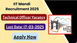 IIT Mandi Technical Officer Recruitment 2025 - Apply Online