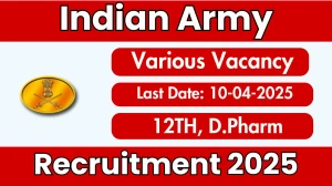 Indian Army Soldier Technical Nursing Assistant and Sepoy Pharma Recruitment 2025 - Apply Online
