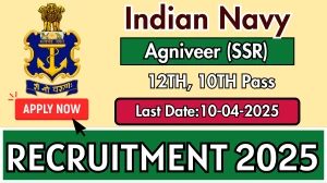Indian Navy Agniveer MR Recruitment 2025 - Apply Online Indian Navy Agniveer MR Recruitment 2025 - Apply Online