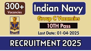 Indian Navy Group C Recruitment 2025 - Apply Online for 327 Posts
