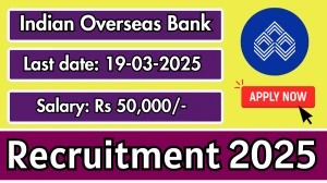 IOB Advisor Recruitment 2025 - Apply Online
