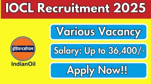 IOCL Revenue Accountant, Revenue Assistant Recruitment 2025 - Apply Offline