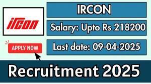 IRCON Project Director/Chief General Manager Recruitment 2025 - Apply Offline