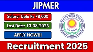 JIPMER Senior Research Officer/ Scientist D Recruitment 2025 - Apply Offline for 01 Posts