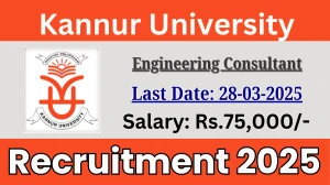 Kannur University Engineering Consultant Recruitment 2025 - Apply Online Kannur University Engineering Consultant Recruitment 2025 - Apply Online