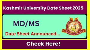 Kashmir University Date Sheet 2025 Announced @ kashmiruniversity.net Details Here