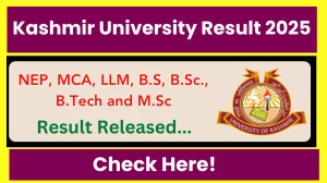 Kashmir University Result 2025 Released at kashmiruniversity.net Direct Link to Download 2nd, 3rd, 4th, 6th and 8th Semester Result Kashmir University Result 2025 Released at kashmiruniversity.net Direct Link to Download 2nd, 3rd, 4th, 6th and 8th Semester Result
