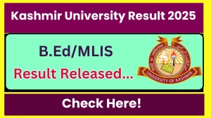 Kashmir University Result 2025 Released at uok.edu.in Direct Link to Download 2nd, 4th Semester Result Kashmir University Result 2025 Released at uok.edu.in Direct Link to Download 2nd, 4th Semester Result