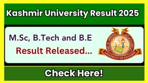 Kashmir University Result 2025 Released at uok.edu.in Direct Link to Download 2nd, 4th, 5th, 7th and 8th Semester Result Kashmir University Result 2025 Released at uok.edu.in Direct Link to Download 2nd, 4th, 5th, 7th and 8th Semester Result