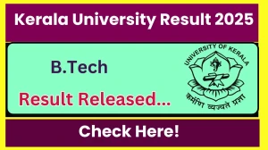 Kerala University Result 2025 Released at keralauniversity.ac.in Direct Link to Download 2nd Semester Result