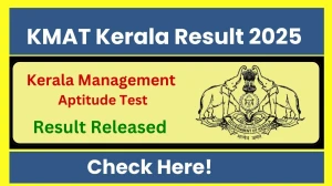KMAT Kerala Result 2025 Out at cee.kerala.gov.in How to check Results Here