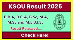 KSOU Result 2025 Out at ksoumysuru.ac.in Direct Link to Download 1st, 2nd, 3rd and 4th Semester Result