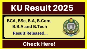 KU Result 2025 Released at kuonline.co.in Direct Link to Download ODD Semester Result