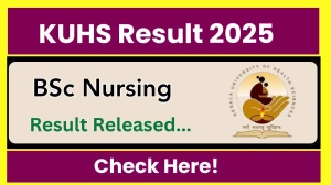 KUHS Result 2025 Released at kuhs.ac.in Direct Link to Download 1st Semester Result
