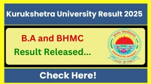 Kurukshetra University Result 2025 Released at kuk.ac.in Direct Link to Download 1st and 5th Sem Result Kurukshetra University Result 2025 Released at kuk.ac.in Direct Link to Download 1st and 5th Sem Result