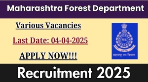 Maharashtra Forest Department Technical Officer, Expert Consultant Recruitment 2025 - Apply Offline for 3 Posts