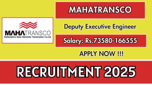 MAHATRANSCO Deputy Executive Engineer Recruitment 2025 - Apply Online