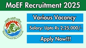 MoEF Recruitment 2025 - Apply Offline for Judicial Member, Expert Member Posts