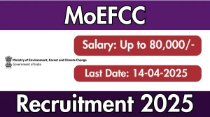MoEFCC Consultant Recruitment 2025 - Apply Offline for 3 Posts