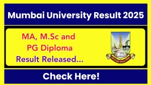 Mumbai University Result 2025 Out at mu.ac.in Direct Link to Download 1st and 3rd Semester Result