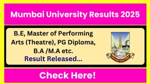 Mumbai University Result 2025 Released at mu.ac.in Direct Link to Download UG And PG Results