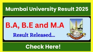 Mumbai University Result 2025 Released at mumresults.in Direct Link to Download 1st, 2nd, 4th and 7th Semester Result