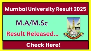 Mumbai University Result 2025 Released at mumresults.in Direct Link to Download 1st, 2nd, 3rd Semester Result Mumbai University Result 2025 Released at mumresults.in Direct Link to Download 1st, 2nd, 3rd Semester Result